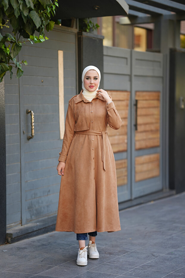 Suede Elegance Dress