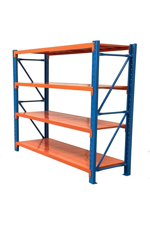 300kg Heavy Duty 4 Layer Warehouse Garage Storage Shelving