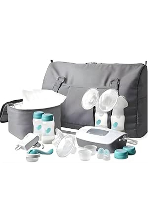 Double Electric Breast Pump – Quiet Portable Breastfeeding Pump with Adjustable Suction & Speed