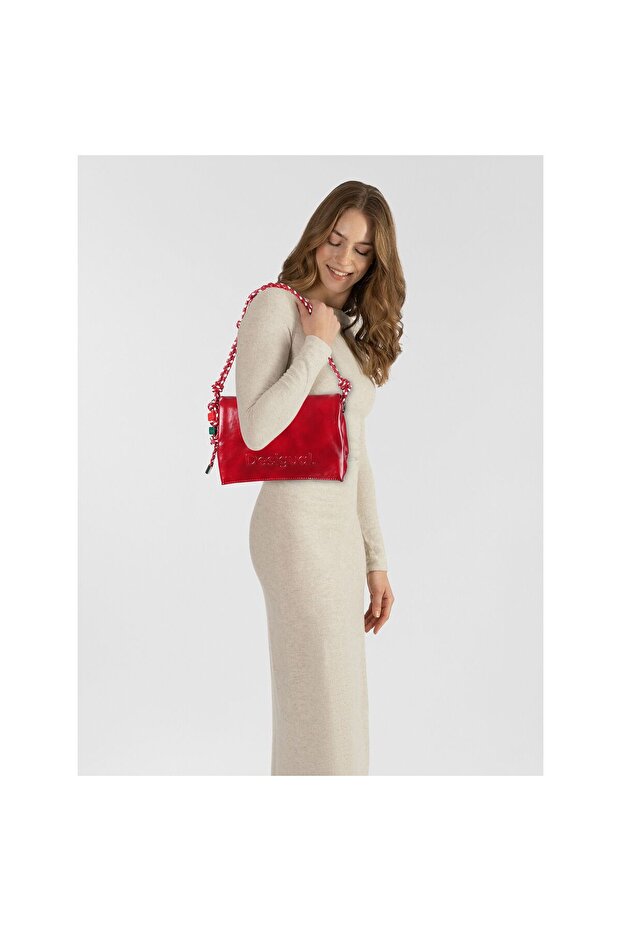 Halbe Schultertasche 24 cm - 5