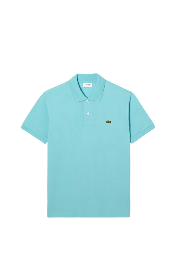 Men's Classic Fit Light Blue Polo T-Shirt L1212.Bvg