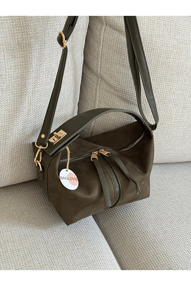 Women's Soft Textured Multifunctional Hand and Shoulder Bag En25 Size17