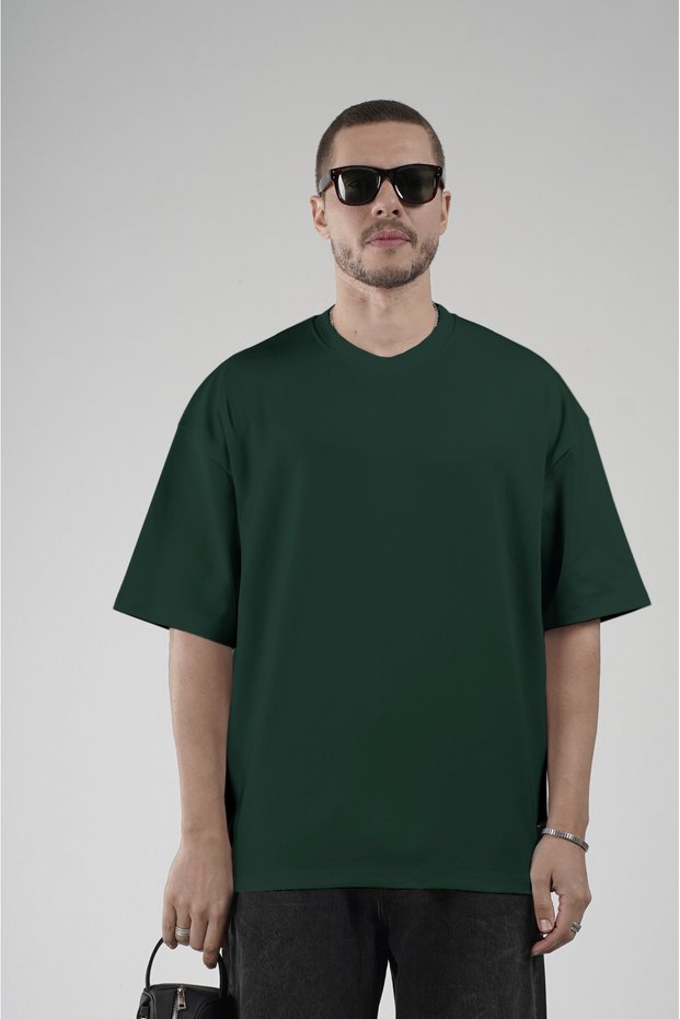 Trend Biz Oversize Fit Crew Neck Suprem Men's T-Shirt