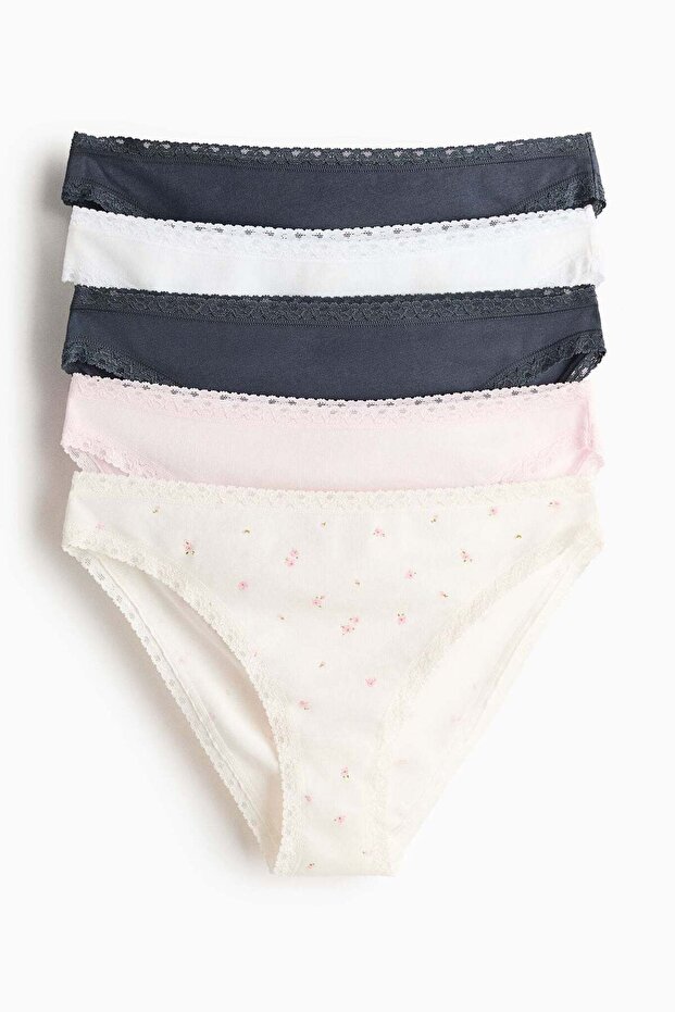 5-pack cotton bikini briefs