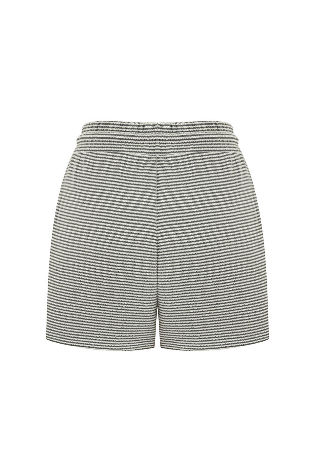 ÇİZGİLİ MİNİ ŞORT - 2