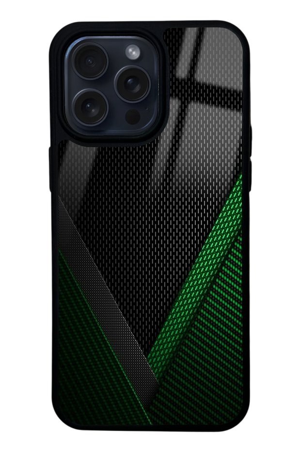 iPhone 15 Pro Max Shadow Pulse Design Glossy Phone Case