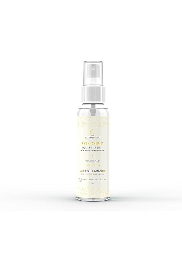 Skin Shield Mosquito Repellent & Hydrating Spray, Suitable for Kids, Lemon Eucalyptus, 250ml