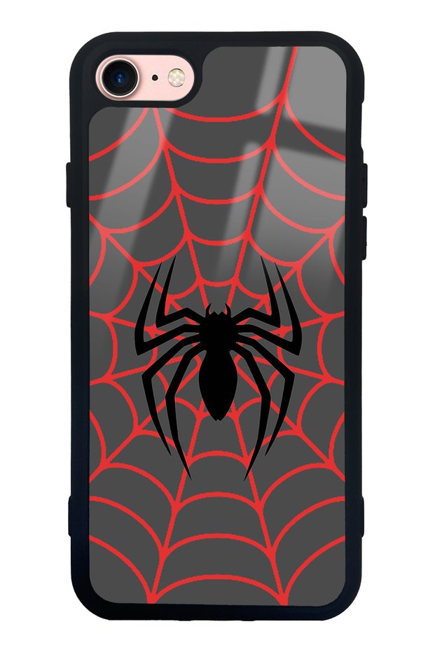 iPhone 7 Spider Design Glossy Phone Case