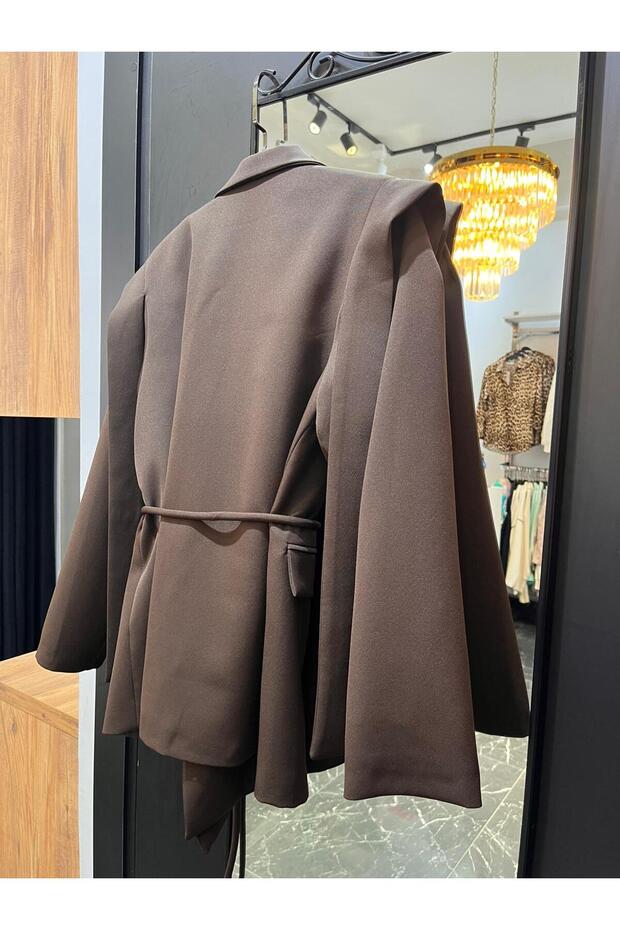 Brown Design Jacket - 6