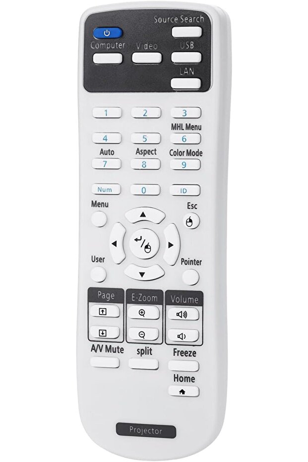 Aimdio Universal Projector Remote Control for Epson - 3