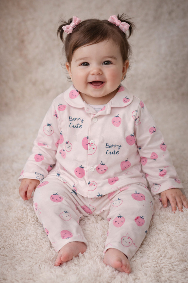 Baby Girl Front Snap Seasonal Set