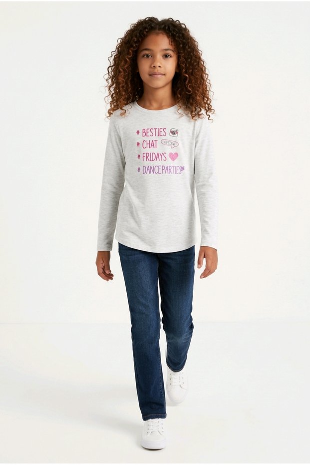 Bluza cu guler rotund