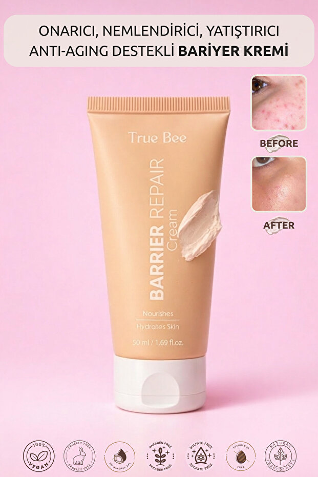 Barrier Repairing, Moisturizing, Soothing, Anti-Aging Effective Cream | Barrier Repair Peptide Cream