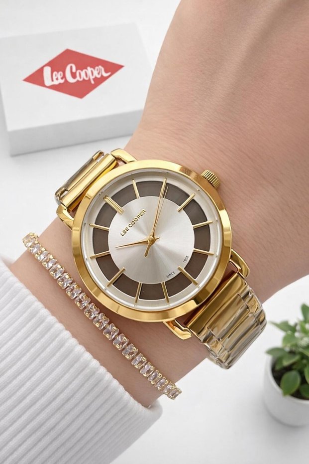 Steel Cord Strap 3 Atm Water Resistant 2 Year Warranty Women's Wristwatch Bff.08037.130