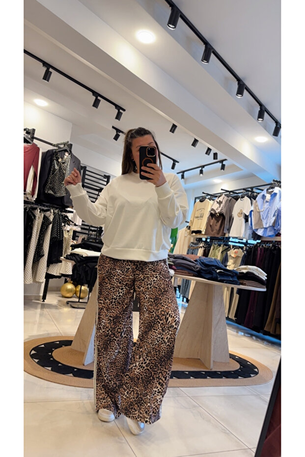 Leopar desen takım