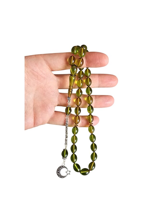 Fire Amber Prayer Beads Lt1503