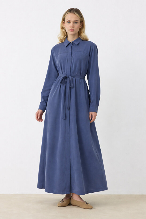 Elizabeth Dress Navy Blue