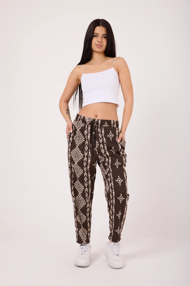 Women's Street Style Striped Sports Baggy Pants