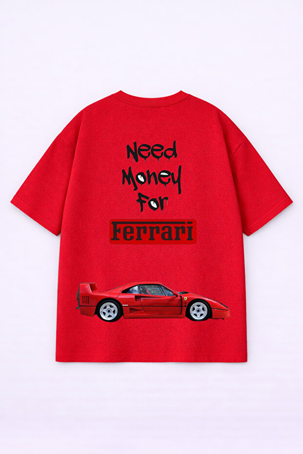 Oversize Unisex T-Shirt 100% Cotton Comfortable Fit Printed T-Shirt