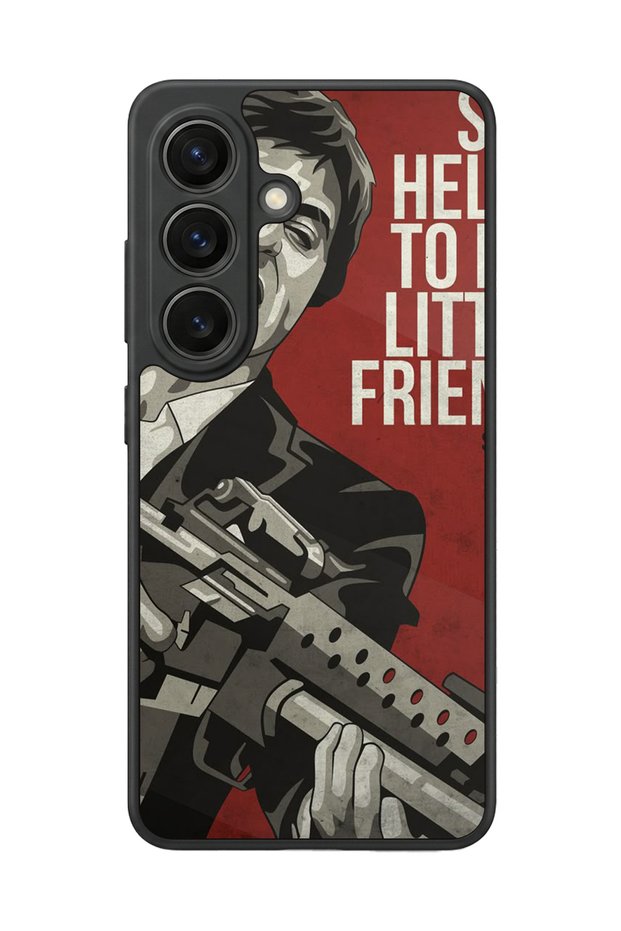 Samsung Galaxy S26 Compatible Scarface Design Glossy Premium Case