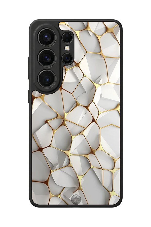 Samsung Galaxy S26 Ultra Compatible Marble Design Glossy Premium Case