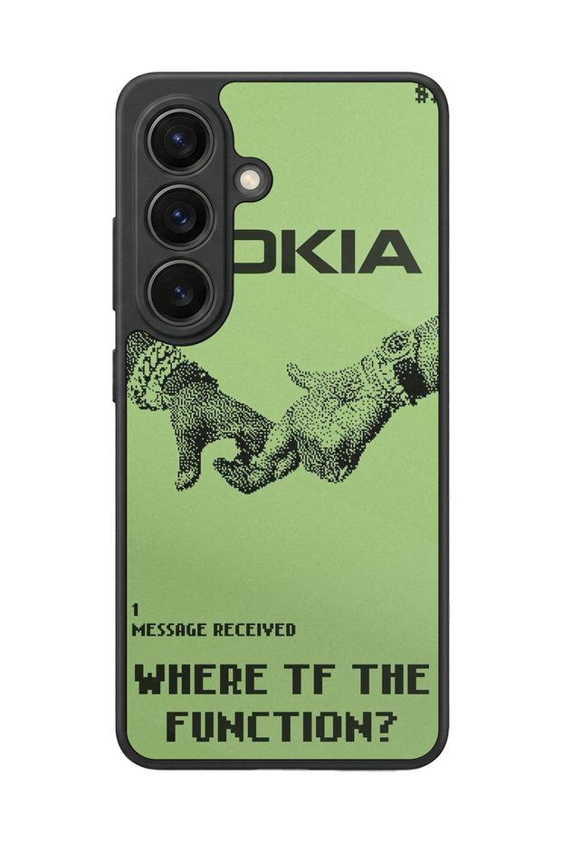 Samsung Galaxy S26 Compatible Nokia Design Glossy Premium Case