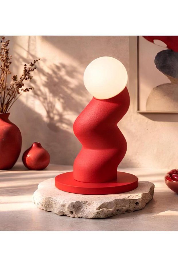 Wavy Lamp - (Curved Table-Night Lamp)