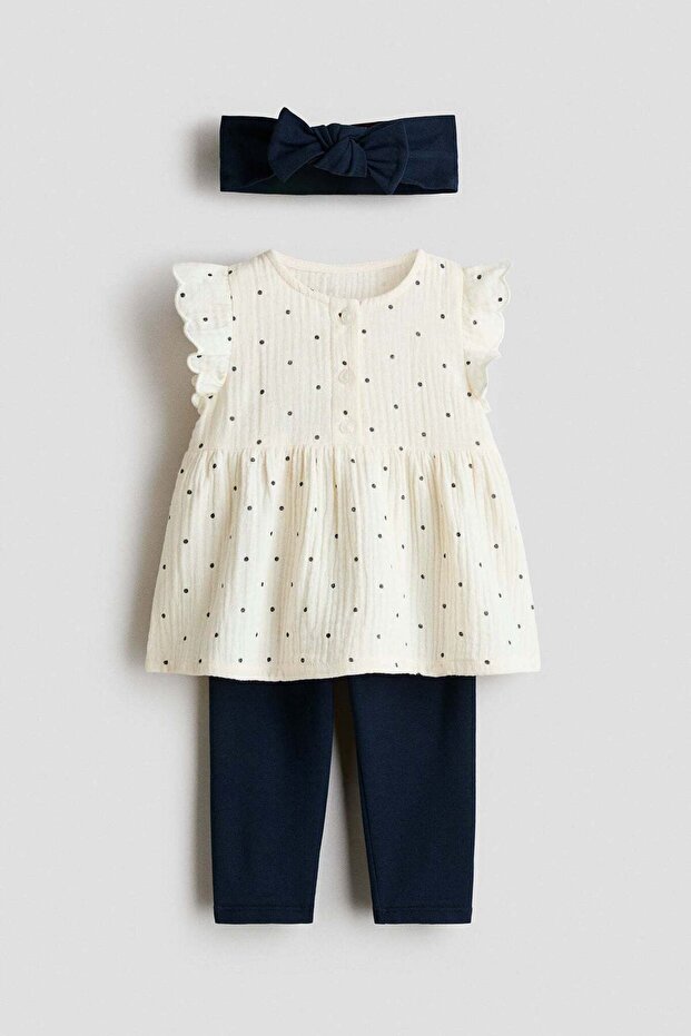 3-piece cotton set - 1