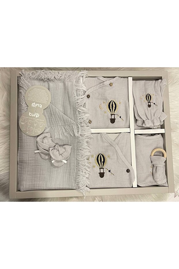 Muslin Balloon Woven 10 Piece Premium Hospital Discharge Set
