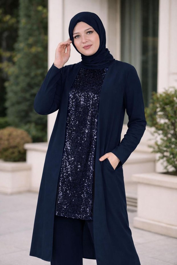 Pul Payet Detayli Tuni̇k 40886