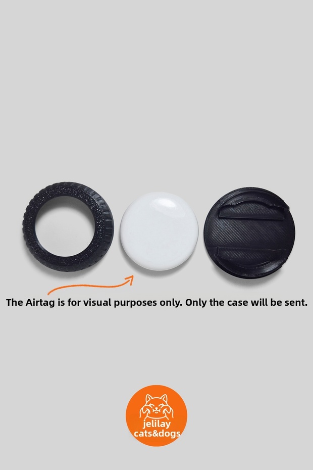 حافظة طوق للقطط والكلاب متوافقة مع Airtag (الحافظة فقط)