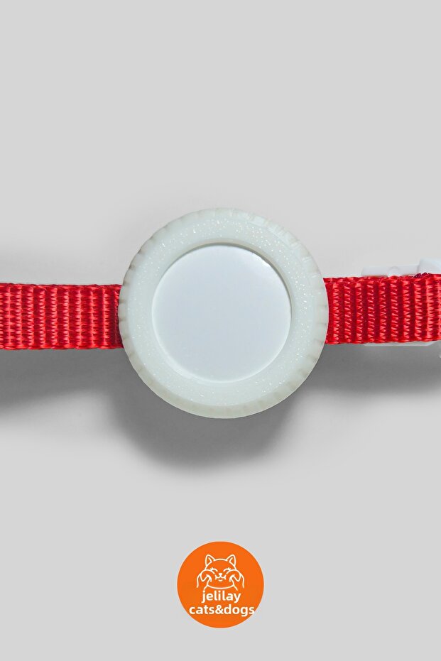 طوق للقطط مع جهاز تتبع Airtag (Safety Click)