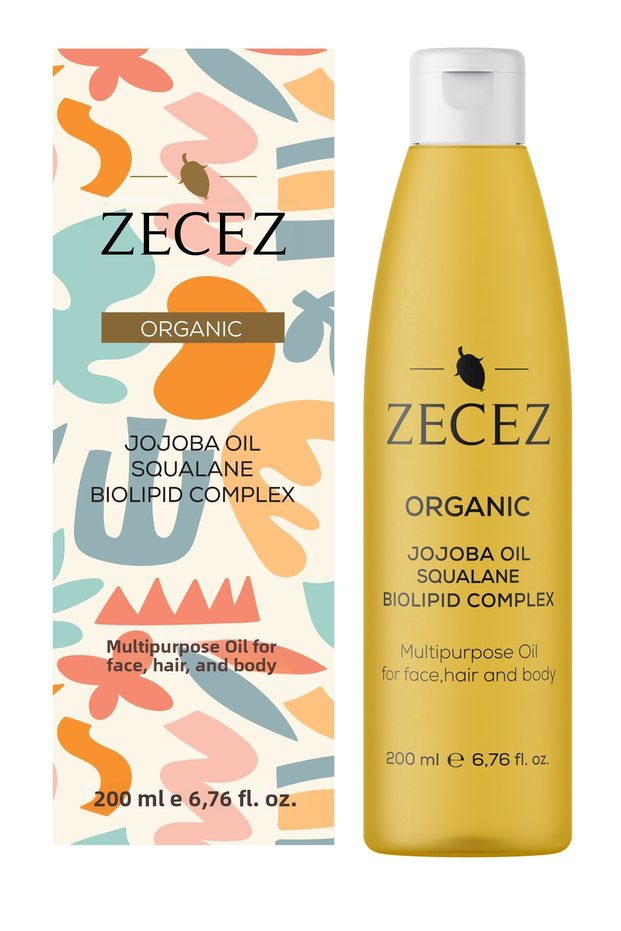 Organic Jojoba Oil Squalene Biolipide Complex 200ml