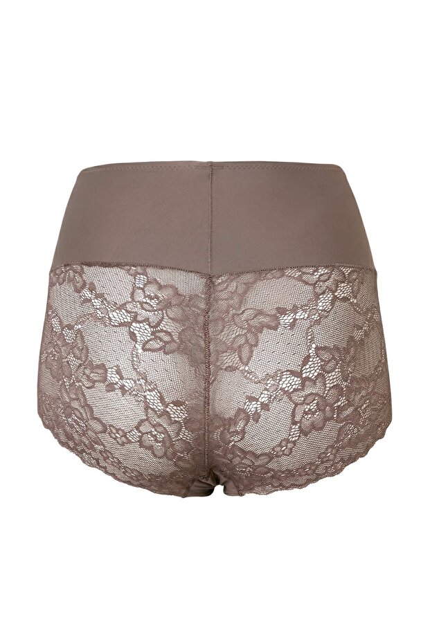 Vizon Micro Dantelli Toparlayıcı Boxer Örme Külot THMAW25KU00022 - 6
