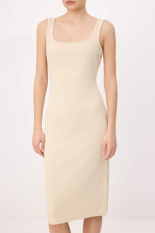Taş Midi Bodycone/Vücuda Oturan Örme Elbise TWOSS25EL00774 - 4