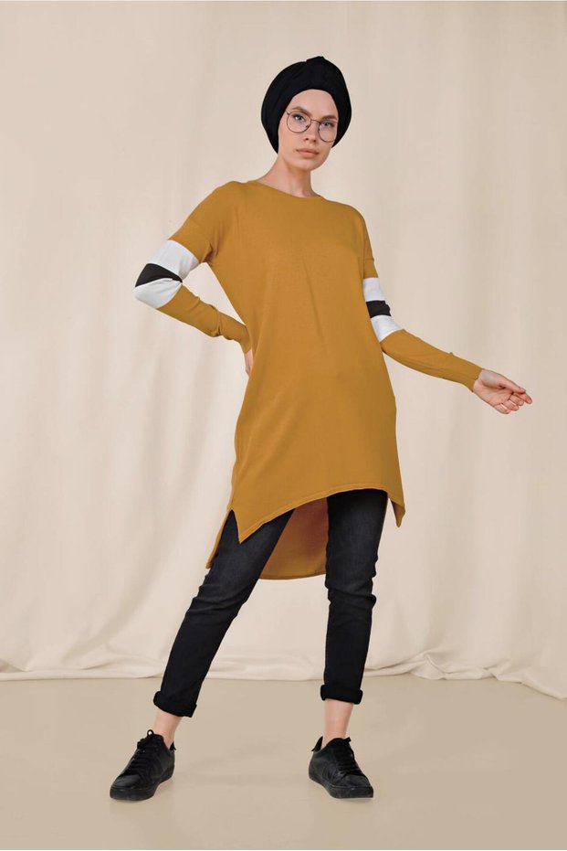 Tunic with Slits on the Sides 4140
