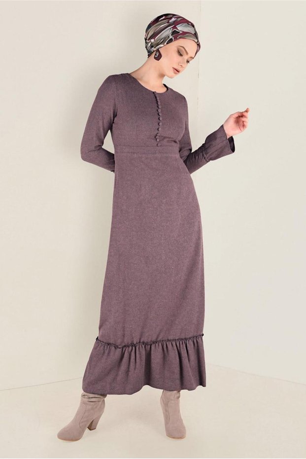 Fluffy Cotton Dress 4568