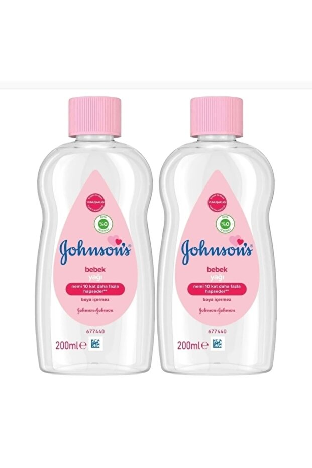 Johnson's Baby Johnson's Baby Johnson's Baby Baby Yağı x 2