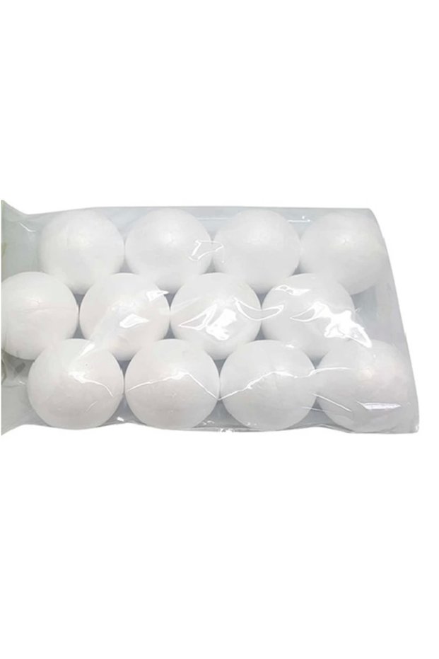 328571 Styrofoam Foam Ball 5 Cm Pack of 12