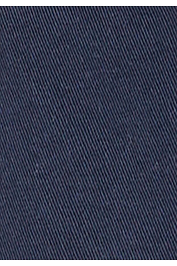 Regular Fit Cepli Orta Bel Düz Erkek Lacivert Şort - 7