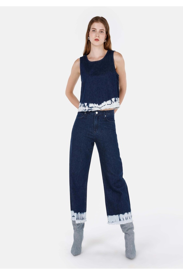 Regular Fit Women's Denim Jean Trousers