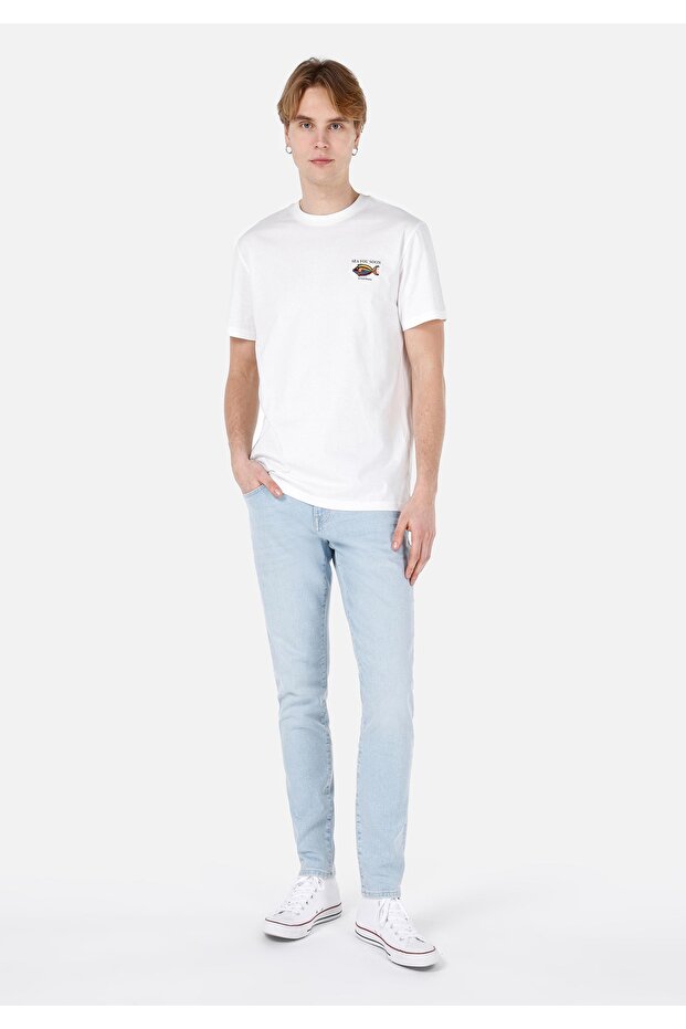 Slim Fit Men's Indigo Jean Trousers