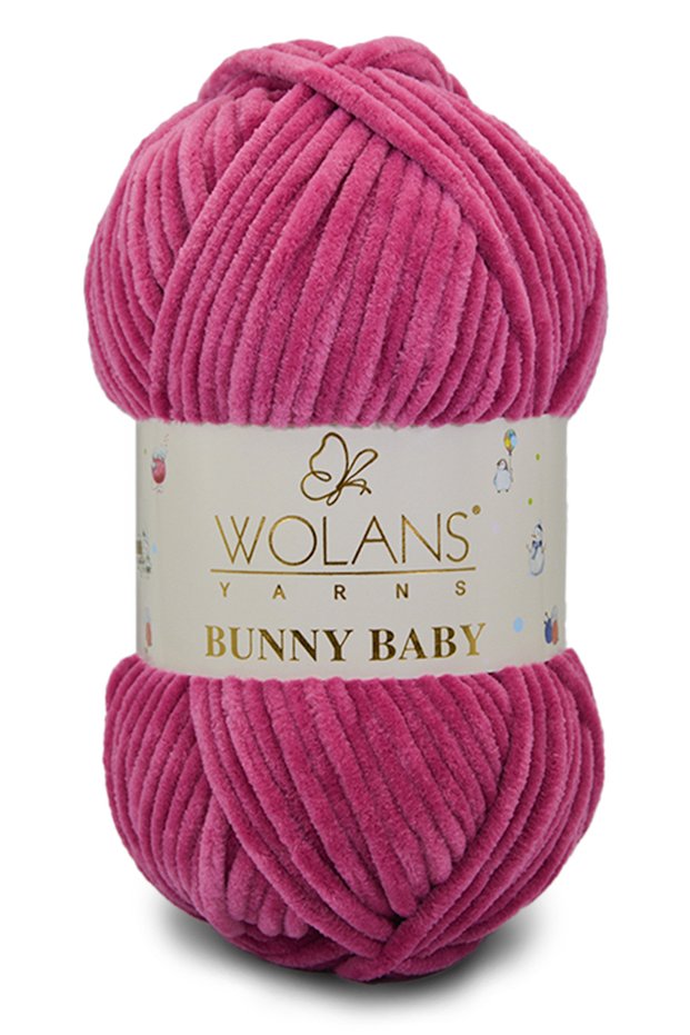 422 Mürdüm Soft Velvet Bunny Baby Knitting Yarn Velvet Yarn Soft Toy Yarn Blanket Yarn