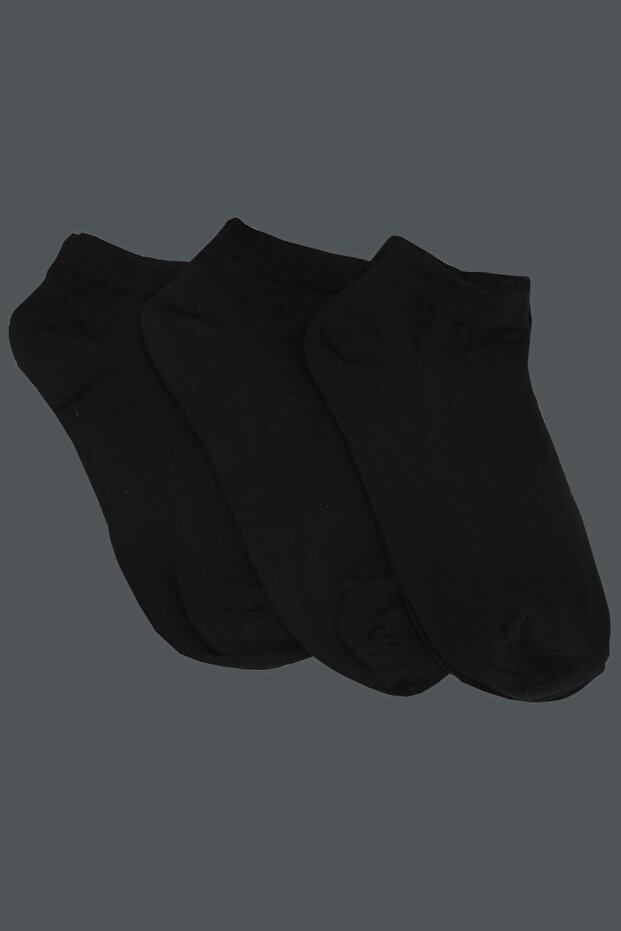 Men's Black 3-Piece Basic Booties - 1