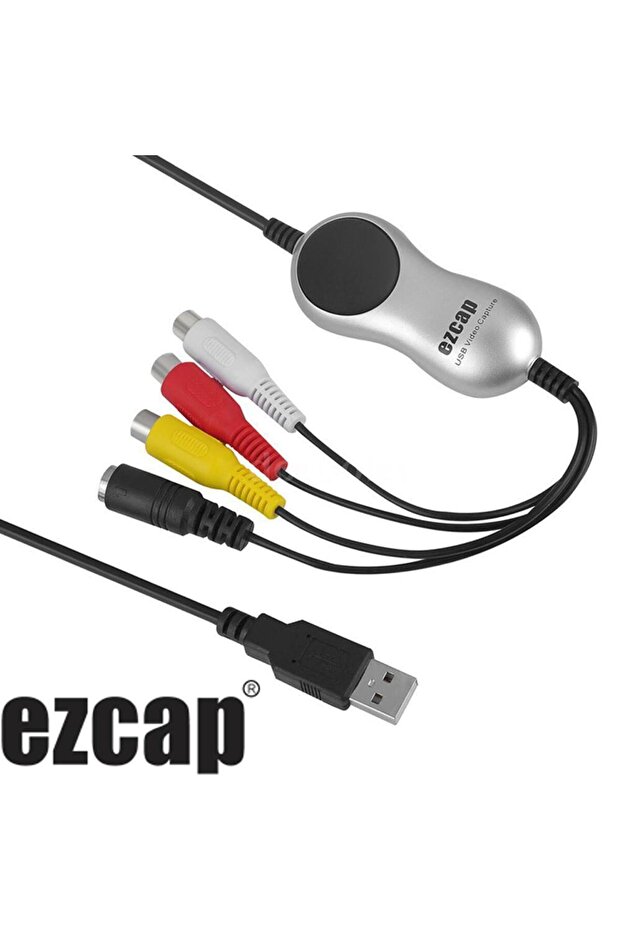 Ezcap170 USB 2.0 Mini Dv Vhs Analog Video Cassette to USB Transfer Device 170