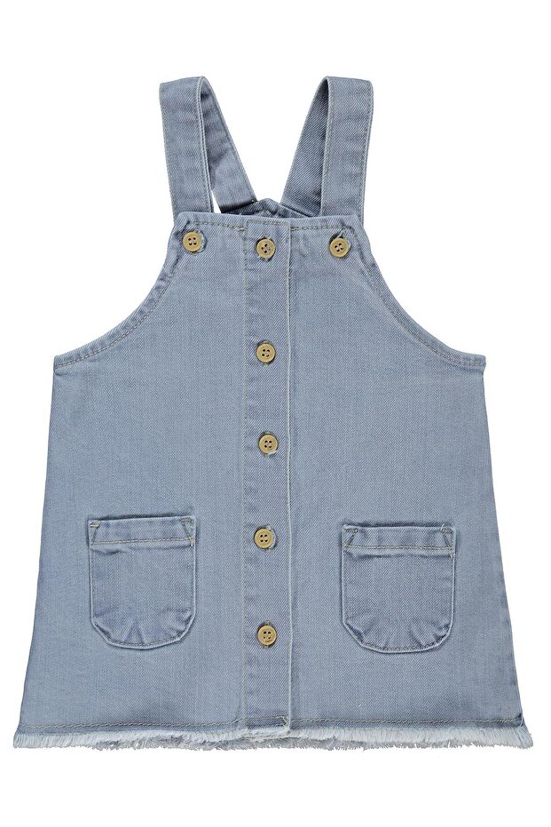 Pocketed Denim 6-18 Months Slopet - Blue