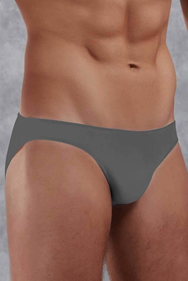 Men's Modal Thin Waistband Solid Color Slip Underwear 1281