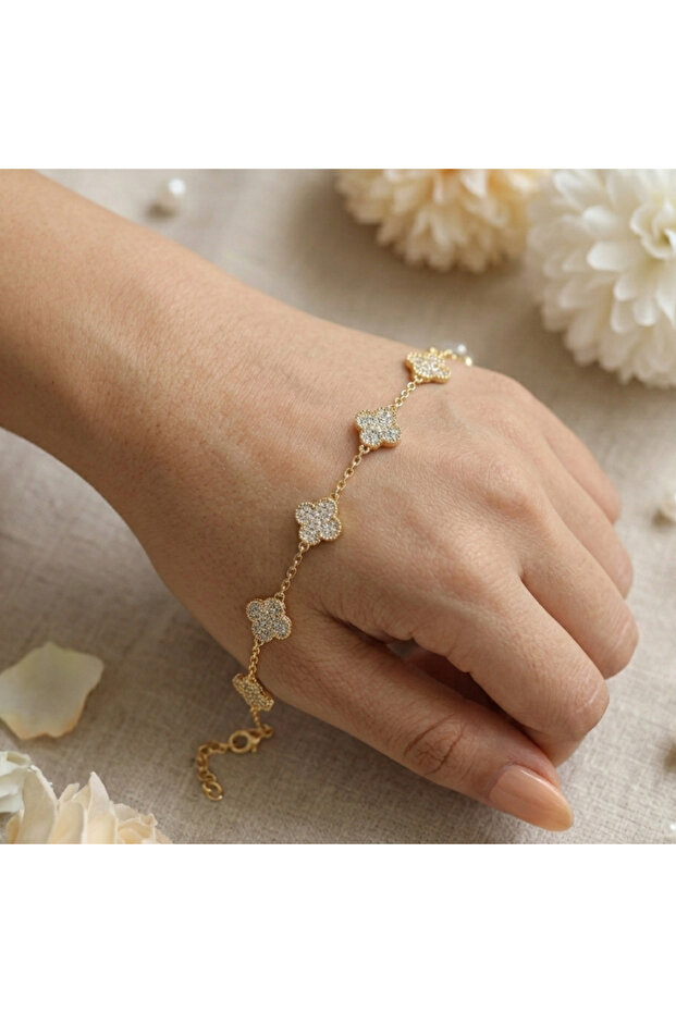 Yonca çelik bileklik - 2