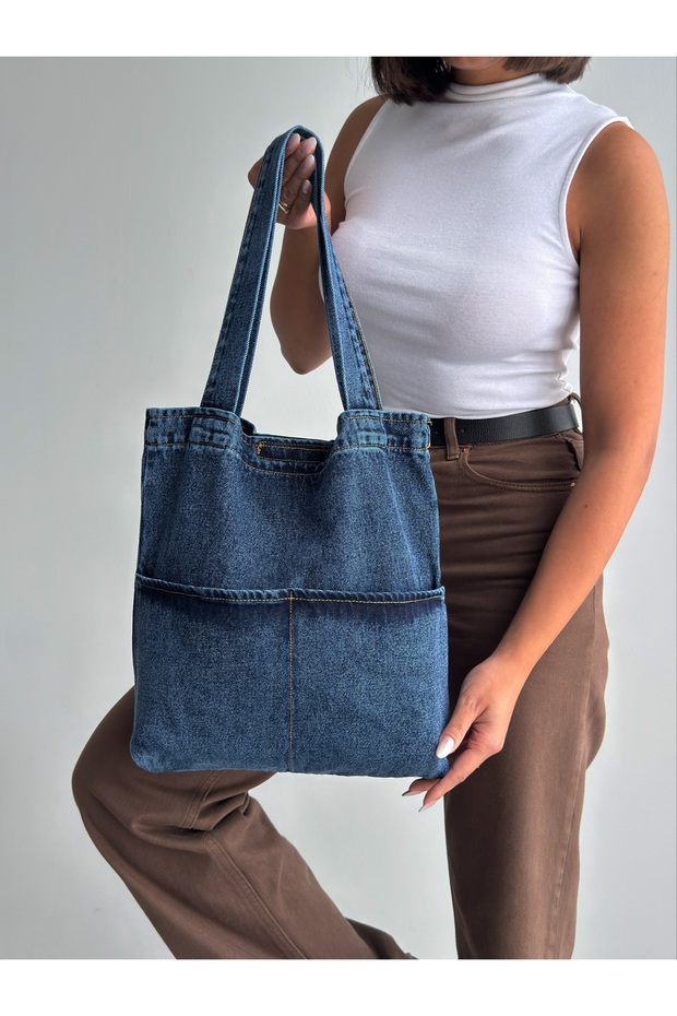 Women's Shoulder Strap Denim/Jean Bag