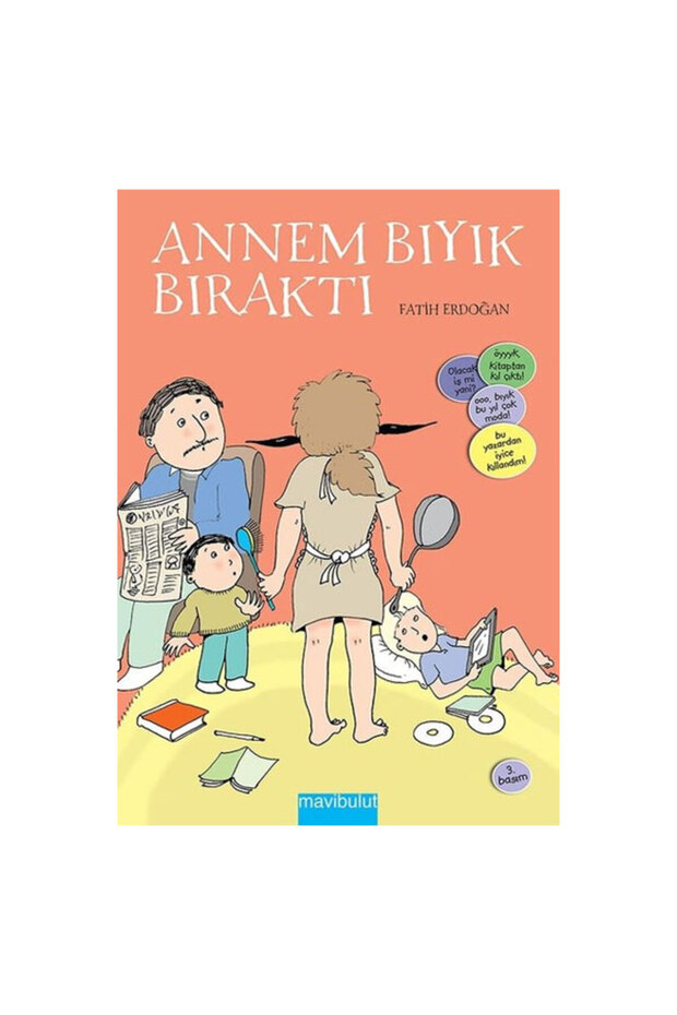 Annem Bıyık Bıraktı Fatih Erdoğan Mavi Bulut Yayınları